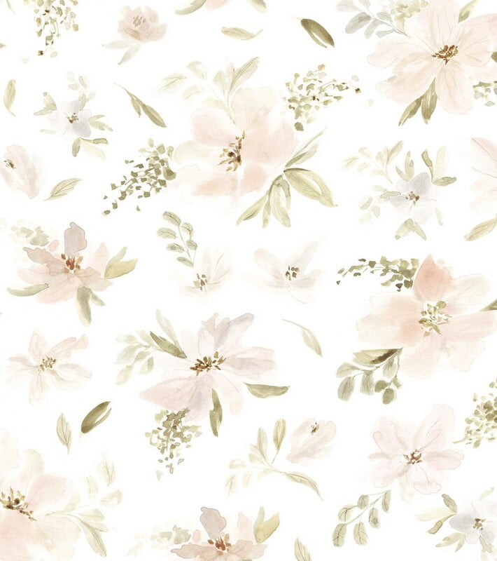 APOLLINE Papel Pintado (50 CM X 10 M) - ACUARELA FLORES GRANDES (ROSA ANARANJADO) APOLLINE Papel Pintado (50 CM X 10 M) - ACUARELA FLORES GRANDES (ROSA ANARANJADO)
