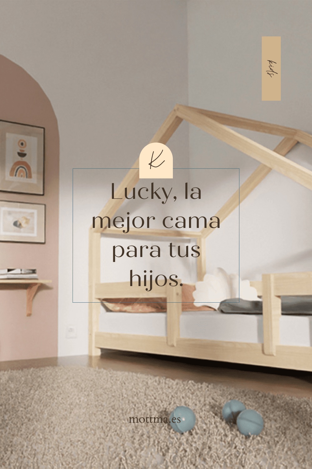 Imagen cama lucky para compartir en Pinterest