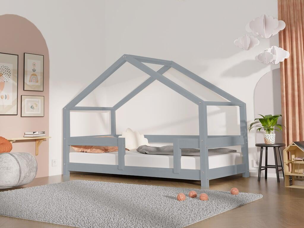 Cama Lucky color gris