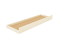 Storage cajón de madera con ruedas bajo la cama Storage cajón de madera con ruedas bajo la cama