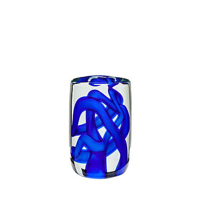 Stream Paper Weight Blue/Clear
