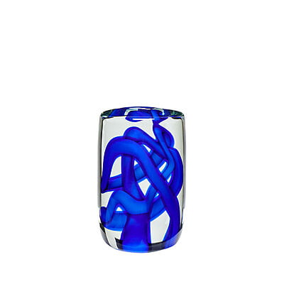 Stream Paper Weight Blue/Clear
