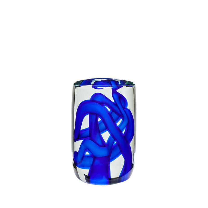 Stream Paper Weight Blue/Clear Stream Paper Weight Blue/Clear