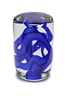 Stream Paper Weight Blue/Clear