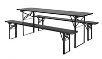 Juego de mesa y banco L Juego de mesa y banco L