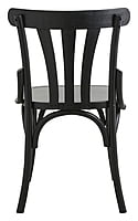 Elmo silla de comedor negra Elmo silla de comedor negra