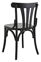 Elmo silla de comedor negra Elmo silla de comedor negra