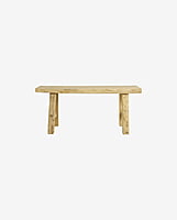 Argun banco en madera de olmo S Argun banco en madera de olmo S