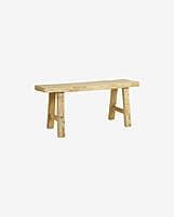 Argun banco en madera de olmo S Argun banco en madera de olmo S