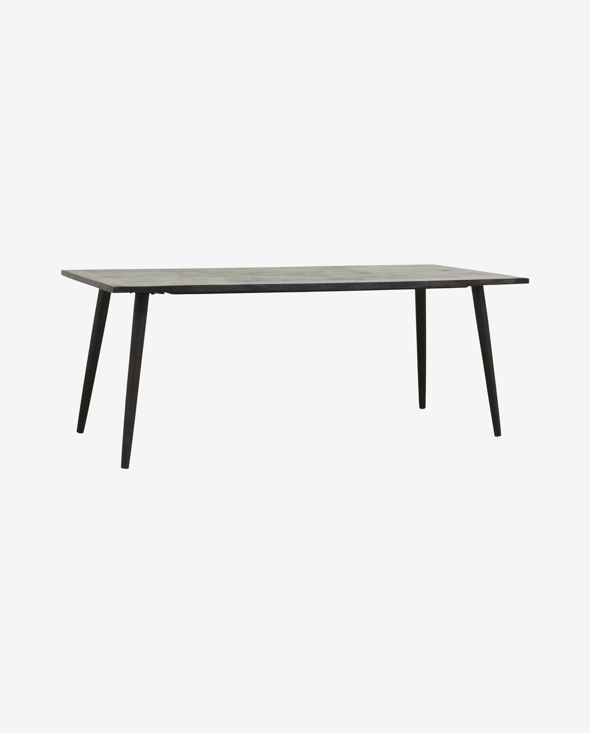 Hau mesa de comedor en madera negra Hau mesa de comedor en madera negra
