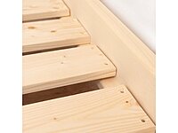 Cama Casita infantil Lucky con barandilla lateral Cama Casita infantil Lucky con barandilla lateral