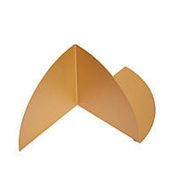 Origami Bookend Orange Origami Bookend Orange