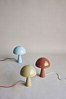 Mush Table Lamp Mini Light blue/Brown Mush Table Lamp Mini Light blue/Brown