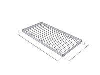 SLEEP cama nido de madera con ruedas para debajo de la cama SLEEP cama nido de madera con ruedas para debajo de la cama