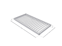 SLEEP cama nido de madera con ruedas para debajo de la cama SLEEP cama nido de madera con ruedas para debajo de la cama