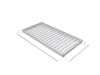 SLEEP cama nido de madera con ruedas para debajo de la cama SLEEP cama nido de madera con ruedas para debajo de la cama
