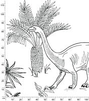 DINOSAURUS Papel Pintado MURAL (400 X 248 CM) - Período Jurásico DINOSAURUS Papel Pintado MURAL (400 X 248 CM) - Período Jurásico