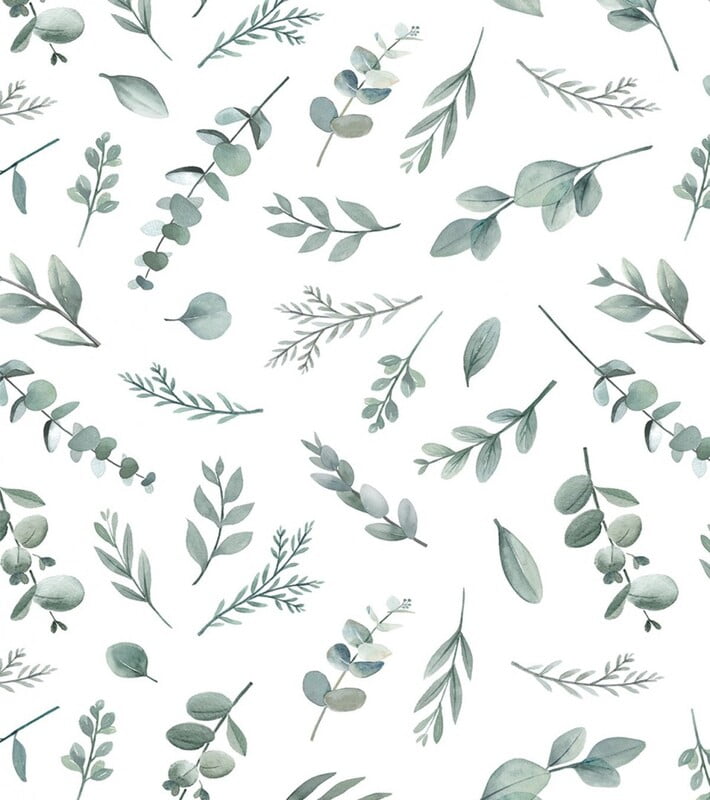 Papel pintado infantil - Follaje naturaleza Papel pintado infantil - Follaje naturaleza