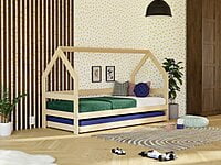 SLEEP cama nido de madera con ruedas para debajo de la cama SLEEP cama nido de madera con ruedas para debajo de la cama