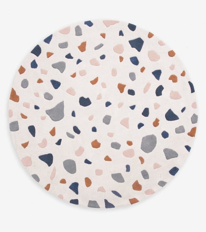 TANZANIA Alfombra de algodón (D. 150 CM) - TERRAZZO TANZANIA Alfombra de algodón (D. 150 CM) - TERRAZZO
