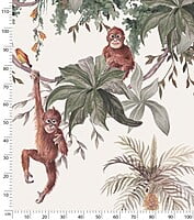 UTAN Papel Pintado MURAL (400 X 248 CM) - "GUNUNG PALUNG" UTAN Papel Pintado MURAL (400 X 248 CM) - "GUNUNG PALUNG"