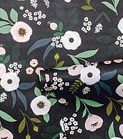 WONDERLAND Papel Pintado (50 CM X 10 M) - Flores (fondo oscuro) WONDERLAND Papel Pintado (50 CM X 10 M) - Flores (fondo oscuro)